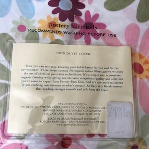 Pottery Barn Kids Twin Duvet Cover